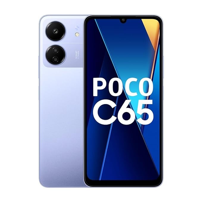 POCO C65 (Matte Black 6GB RAM 128GB Storage)